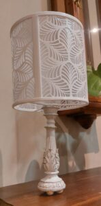 white verdure lamp