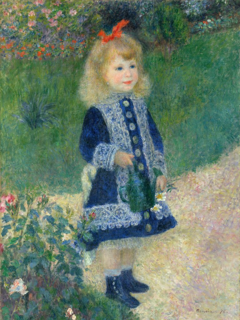 auguste renoir a girl with a watering can final
