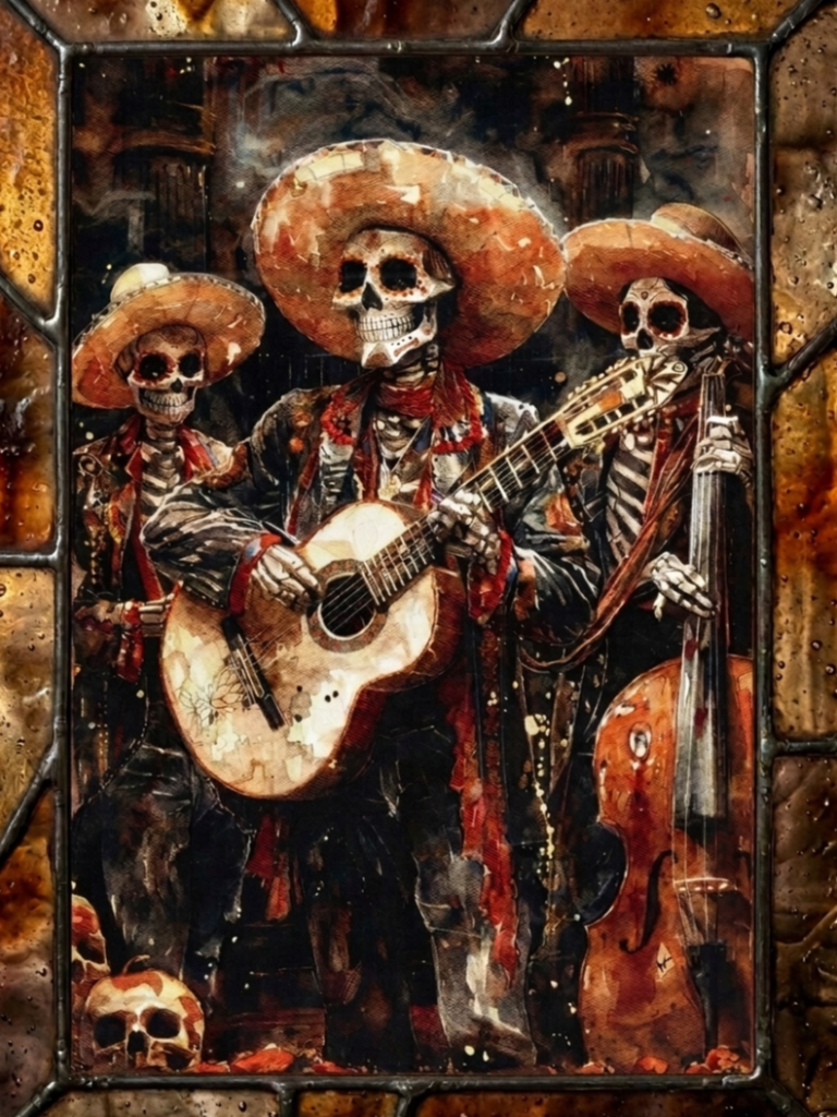 dia de muertos musicians